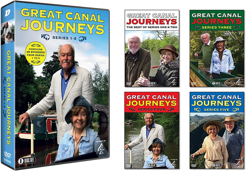 Great Canal Journeys: Series 1-5 Boxset