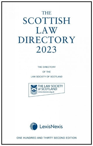 The Scottish Law Directory: The White Book 2023