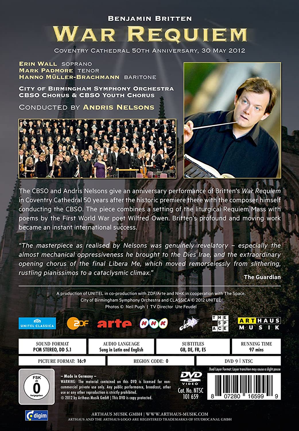 Benjamin Britten - War Requiem (Coventry Cathedral