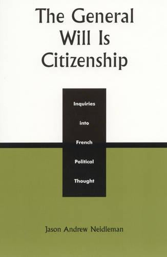 The General Will is Citizenship