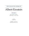 The Collected Papers of Albert Einstein, Volume 4 (English)