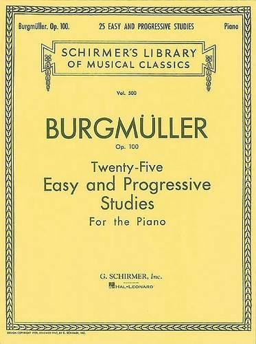 Twenty-Five Easy and Progressive Studies Op. 100