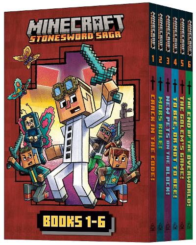 Minecraft Stonesword Saga Chapter Book Set (Minecraft Stonesword Saga, a Stepping Stone Book