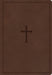CSB Super Giant Print Reference Bible, Brown LeatherTouch