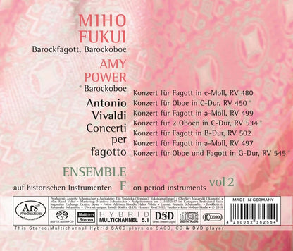 Vivaldi: Fagottkonzerte Vol. 2