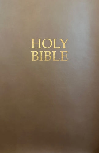Kjver Gift and Award Holy Bible, Deluxe Edition, Coffee Ultrasoft: (King James Version Easy Read, Red Letter, Brown) (King James Version Easy Read Bible