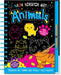 Neon Scratch Art Animals