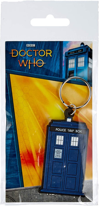 Doctor Who - Merchandise - Rubber Keychain (The Tardis) (Size: 2" x 3.5"