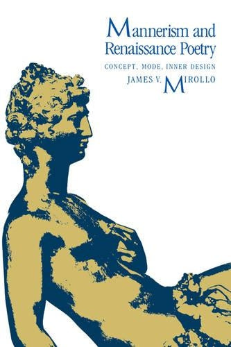 Mannerism and Renaissance Poetry
