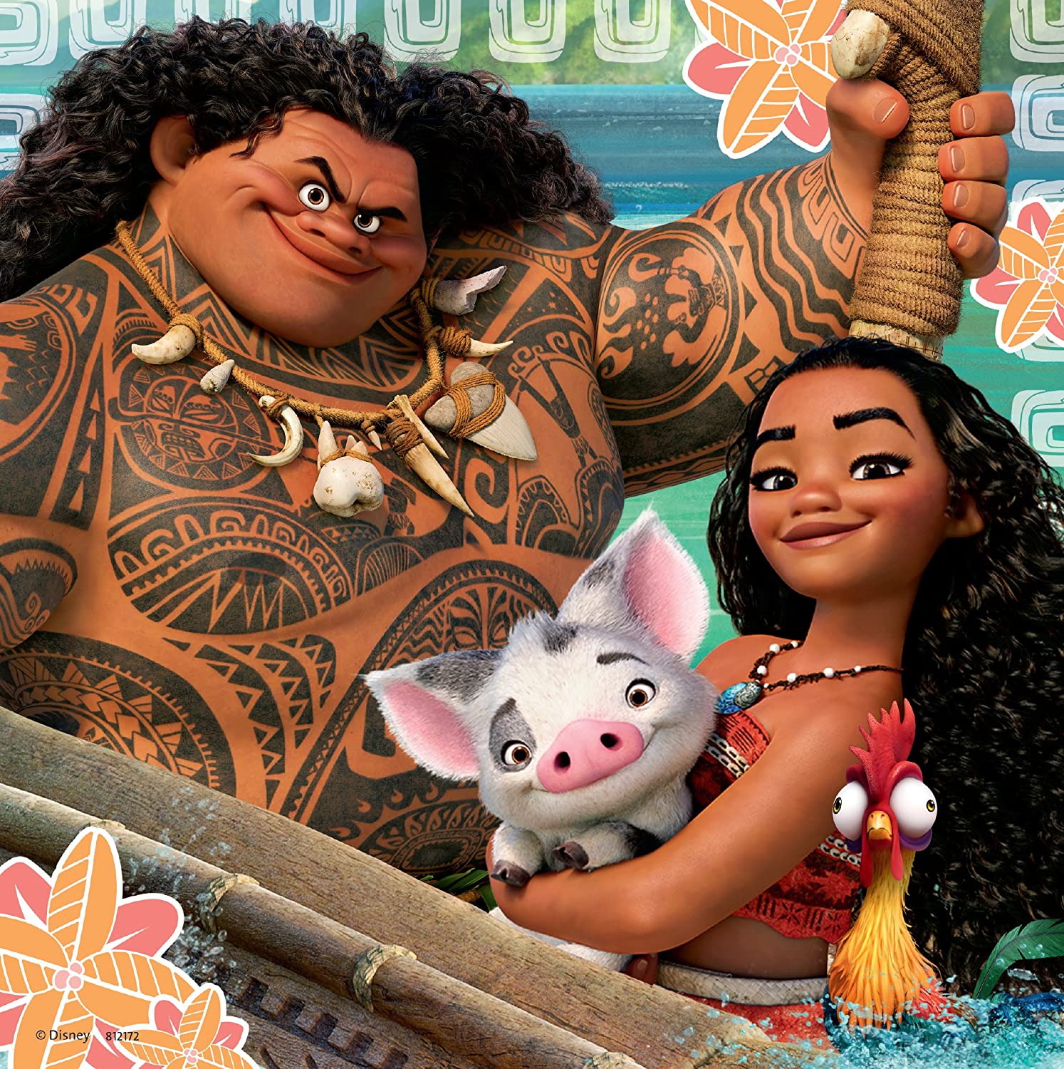 Ravensburger Disney Moana 3x 49pc Jigsaw Puzzles 3x49pc Puzzles