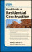 Graphic Standards Field Guide to Residential Construction