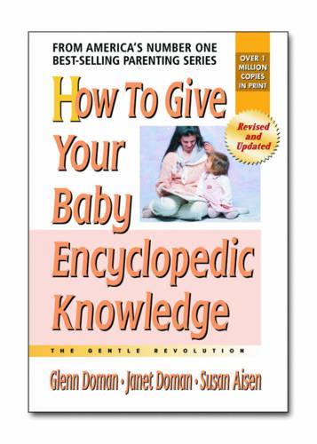How to Give Your Baby Encyclopedic Knowledge