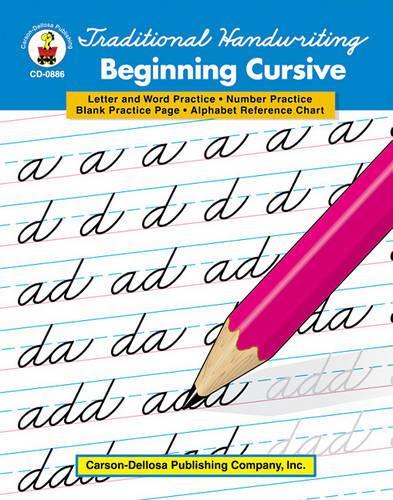 Traditional Handwriting: Beginning Cursive, Grades 2 - 5