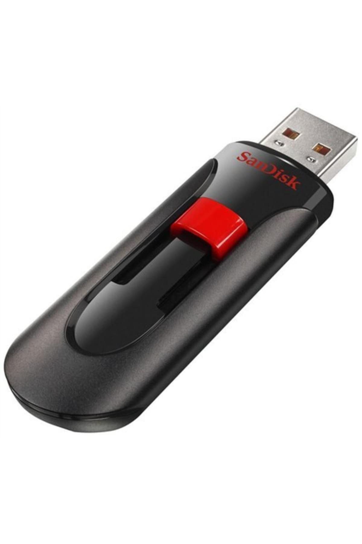 SanDisk Cruzer Glide 64 GB USB Flash Drive USB 2.0, Black & Red ...