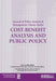 Cost-Benefit Analysis and Public Policy