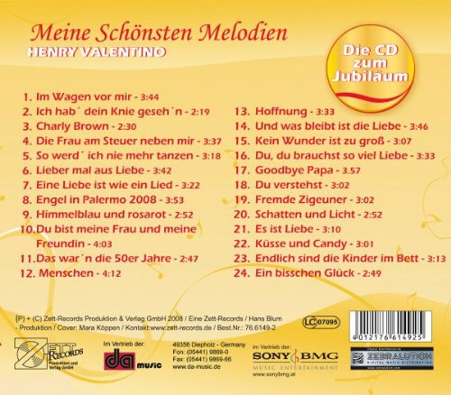 MEINE SCH?–NSTEN MELODIEN