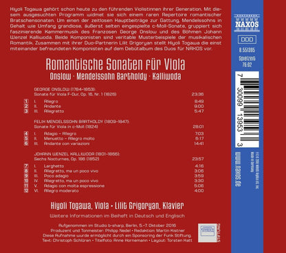Romantische Violasonaten