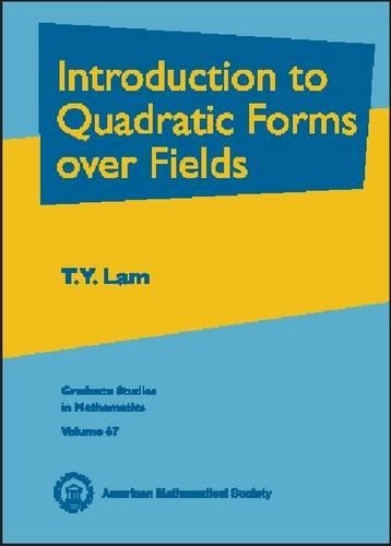 Introduction to Quadratic Forms Over Fields