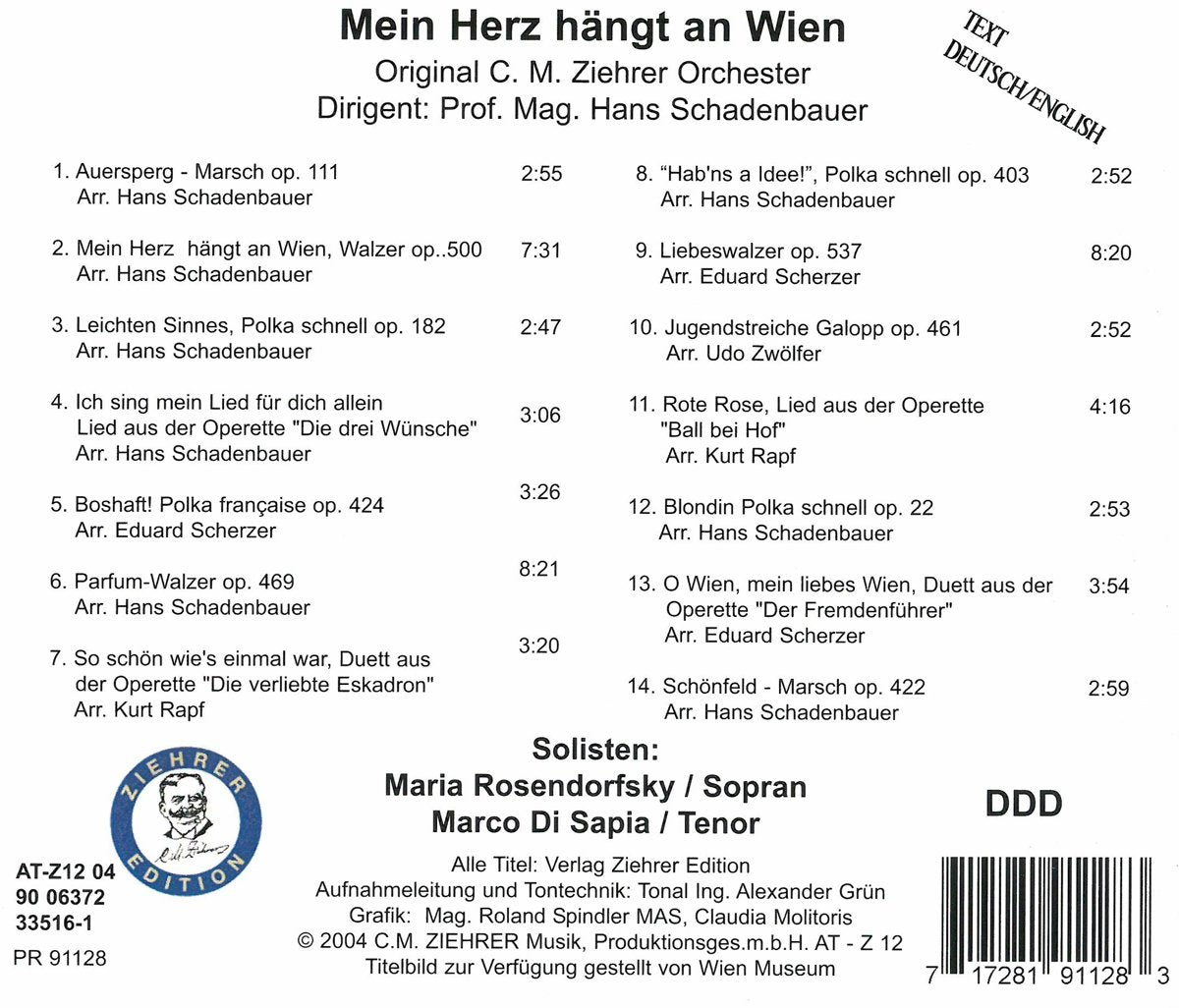 Mein Herz Hangt An Wien
