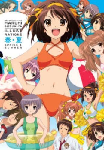 Haruhi Suzumiya Illustrations: Spring & Summer