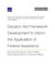Decision Aid Framework Development to Inform the Application of Federal Assistance