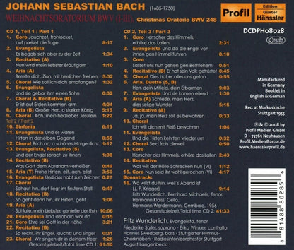 Weihnachtsoratorium Bwv 248 (Langenbeck, Wunderlich)