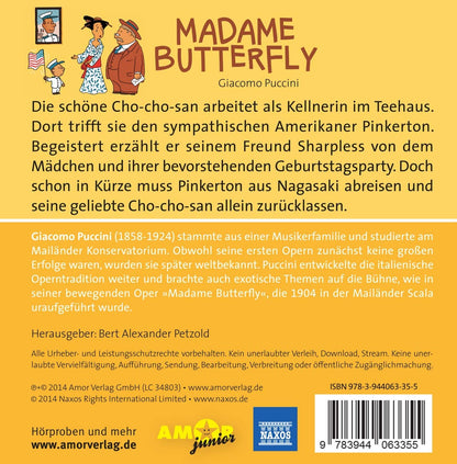 Madame Butterfly Die ZEIT-Edition: Hörspiel mit Opernmusik - Große Oper für kleine Hörer