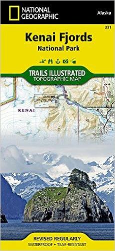 Kenai Fjords National Park Map