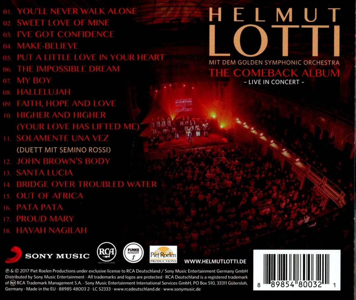 The Comeback Album - Live in Concert