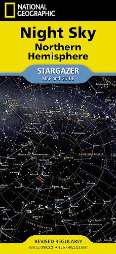 National Geographic Night Sky - Northern Hemisphere Map (Stargazer Folded)