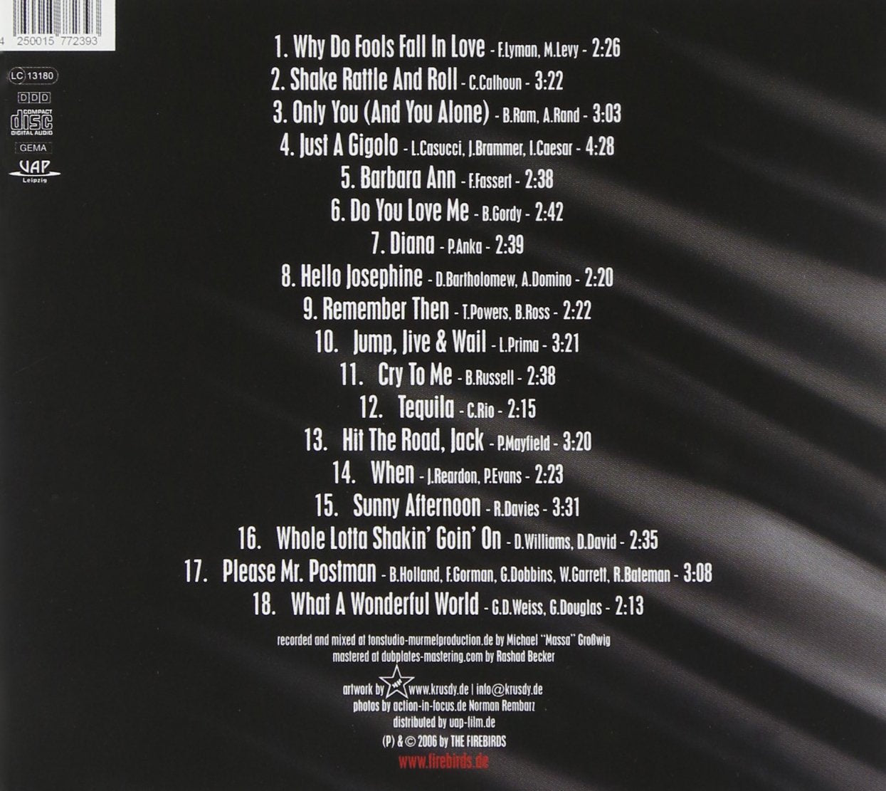 Back To The 50`S & 60`S