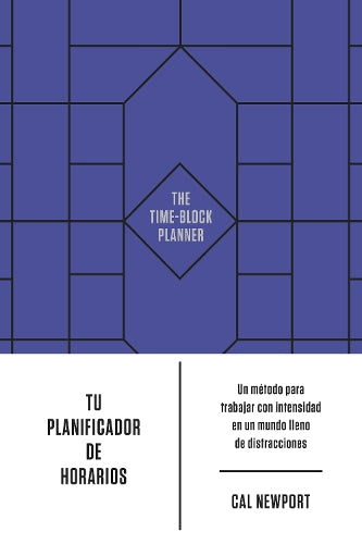 Tu planificador de horarios (The time-block planner Spanish)