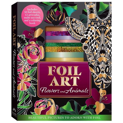 Foil Art Flowers & Animals