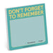 Knock Knock Don't Forget to Remember Sticky Note (Pastel