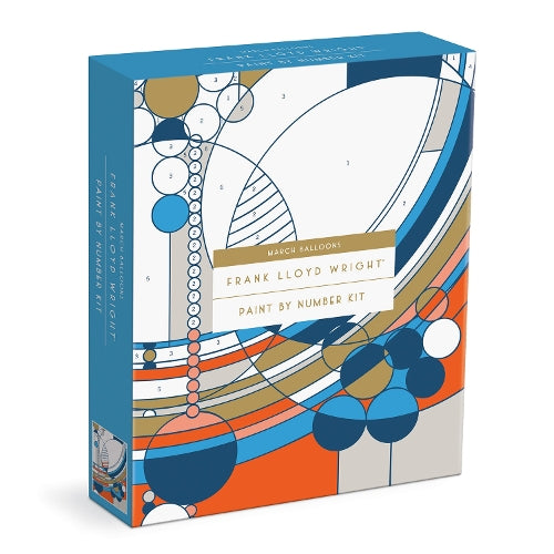 Frank Lloyd Wright March Balloons Paint By Number Kit