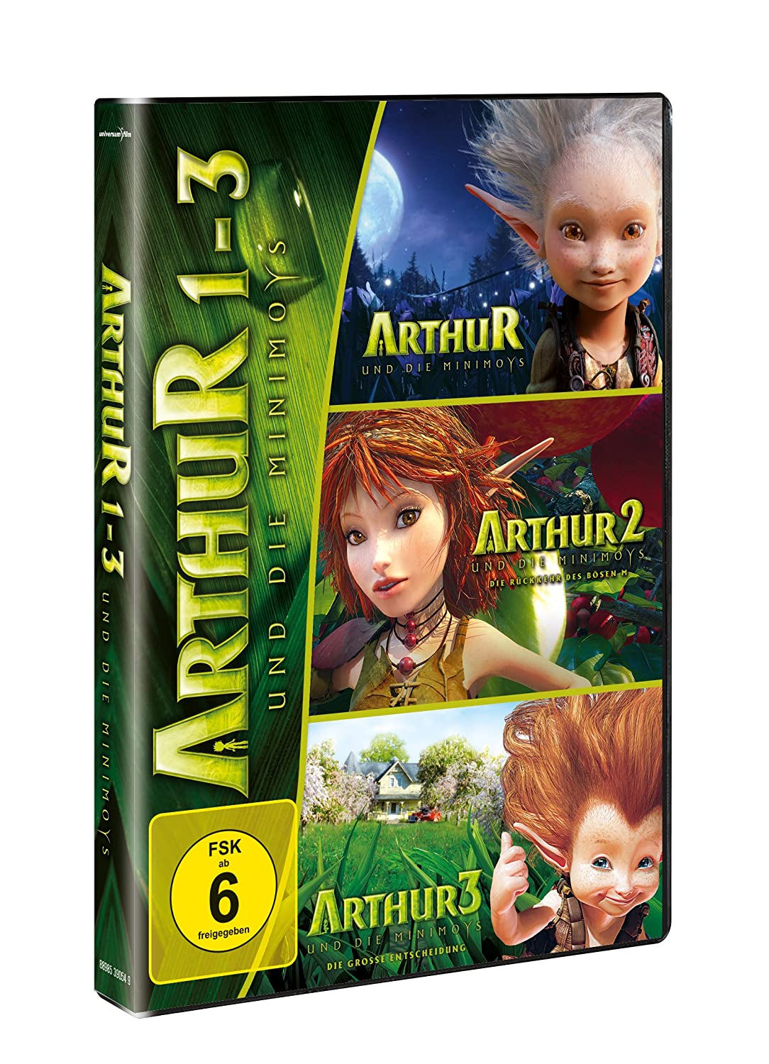 Arthur und die Minimoys 1-3