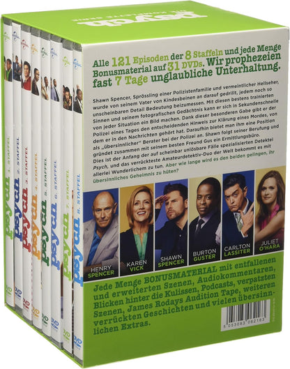 Psych – Die komplette Serie