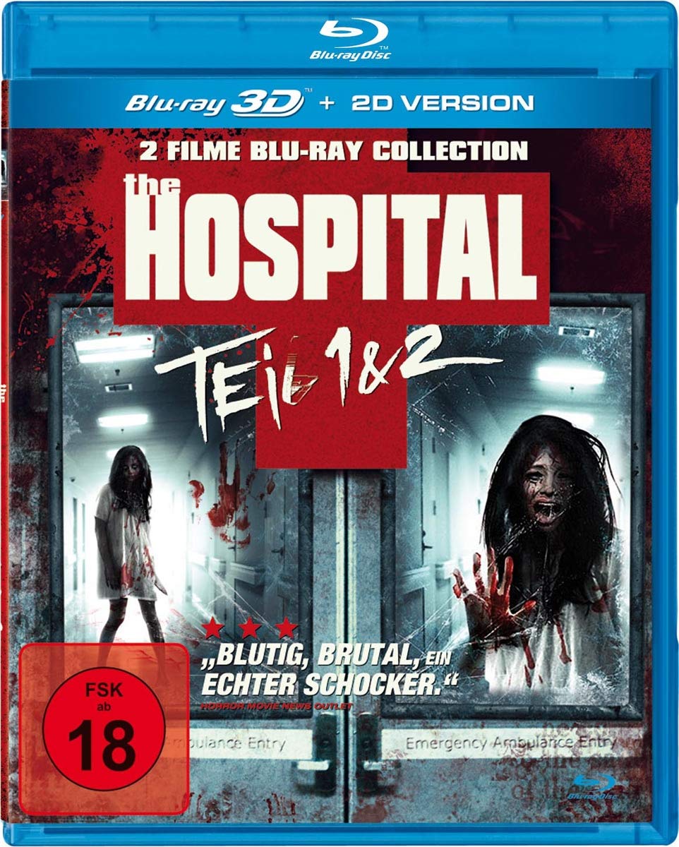 The Hospital Teil 1 & 2 - 3D Blu-ray & 2D Version & 3D Bonus Film