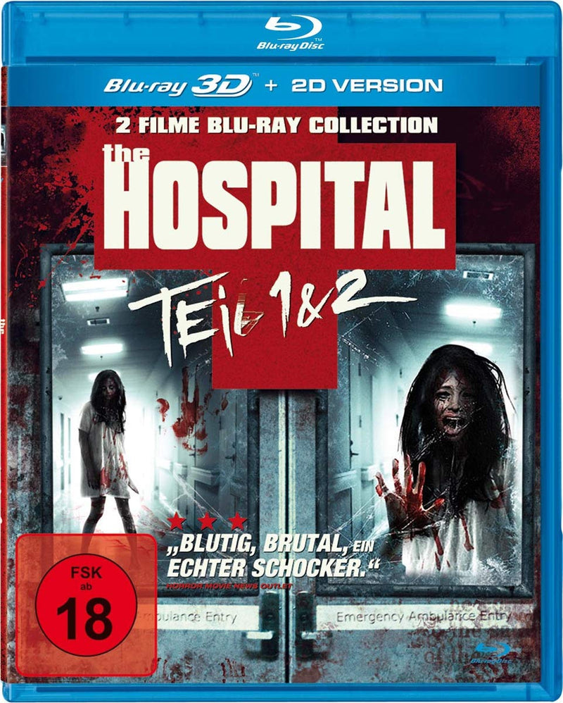 The Hospital Teil 1 & 2 - 3D Blu-ray & 2D Version & 3D Bonus Film