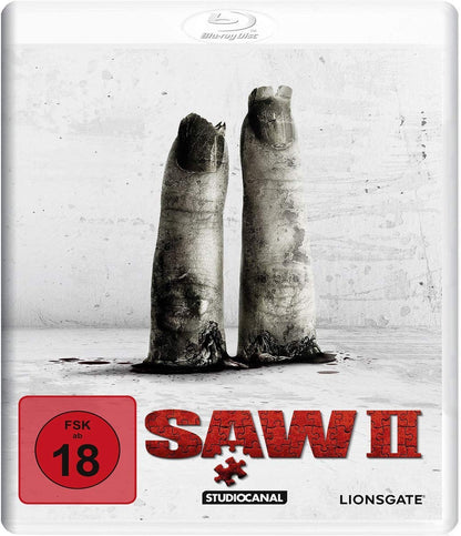 WAHLBERG,DONNIE/BELL,TOBIN - SAW II/WHITE EDITION (1 BLU-RAY
