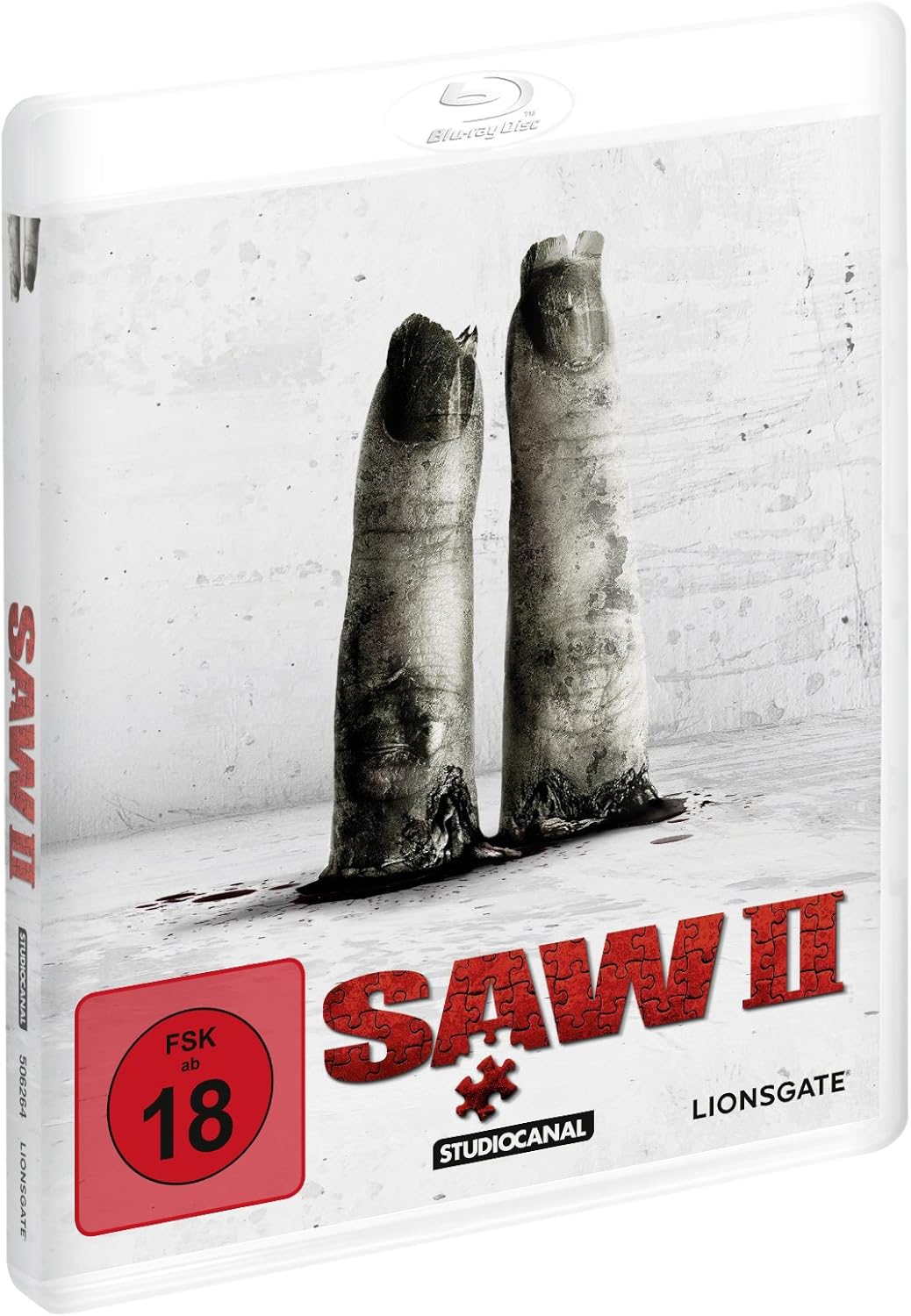 WAHLBERG,DONNIE/BELL,TOBIN - SAW II/WHITE EDITION (1 BLU-RAY