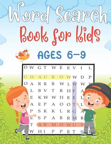 word search books for kids Ages 6-9