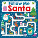 Follow Me Maze Books: Santa
