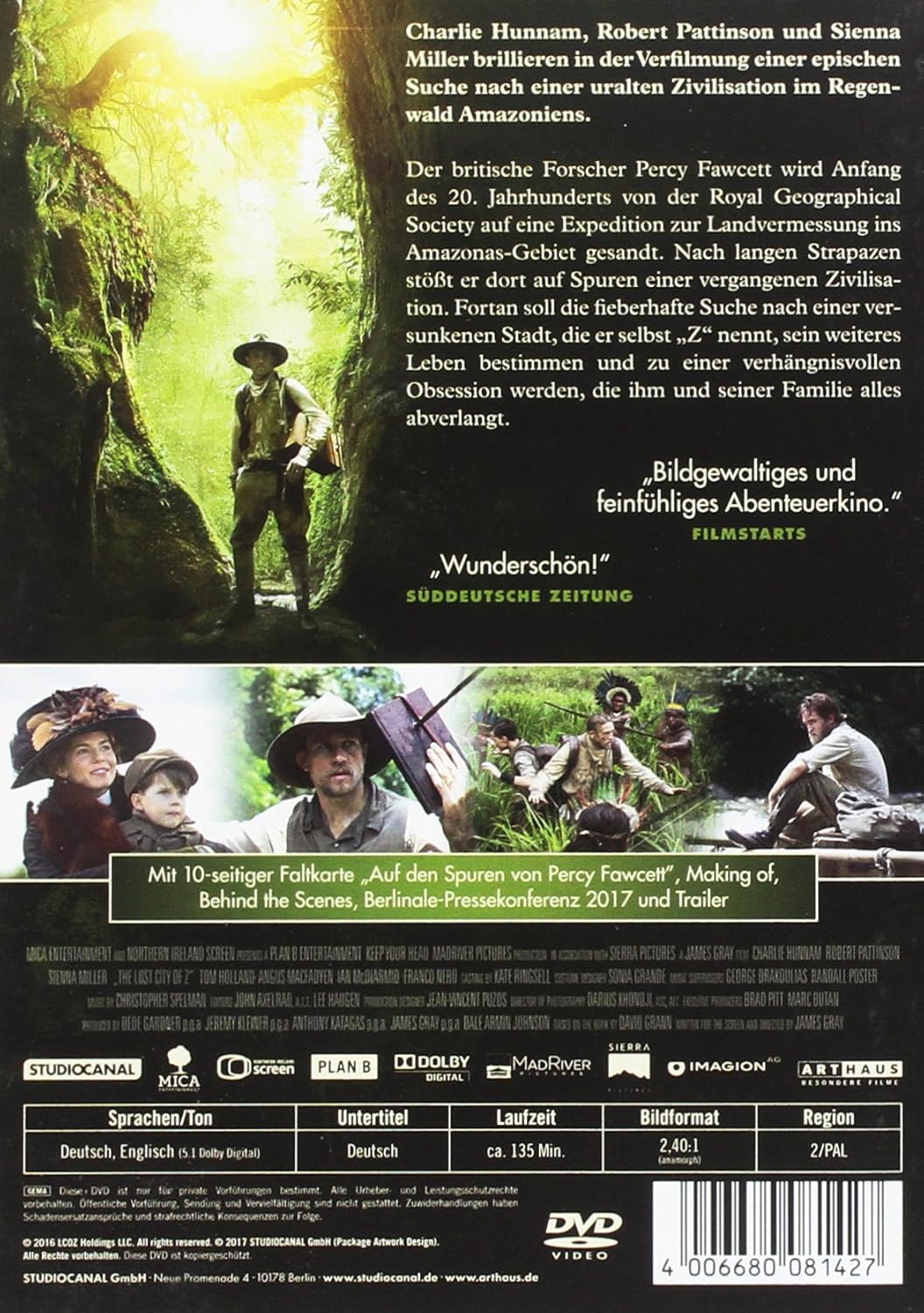 DIE VERSUNKENE STADT Z - MOVIE