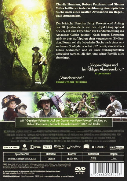DIE VERSUNKENE STADT Z - MOVIE