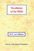 Vocabulary of the Bible