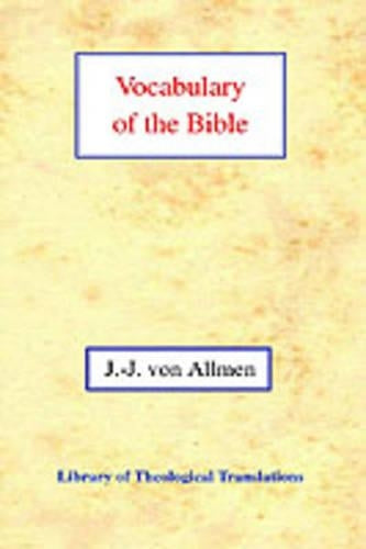 Vocabulary of the Bible