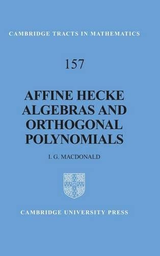 Affine Hecke Algebras and Orthogonal Polynomials