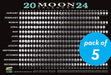 2024 Moon Calendar Card (5 pack)