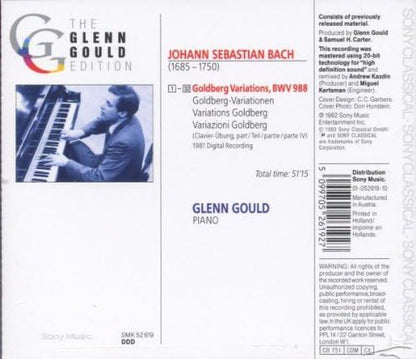 Variations Goldberg (Version 1981